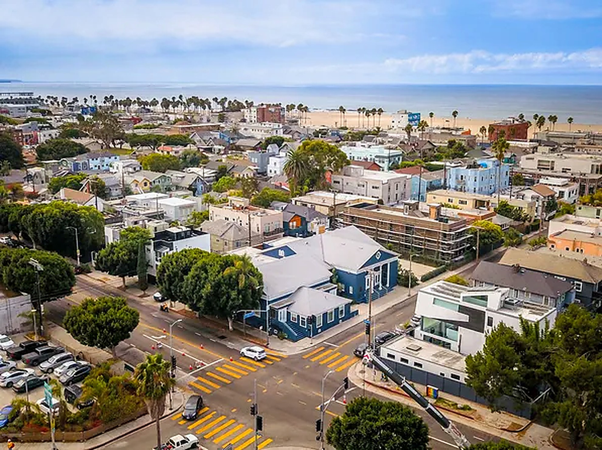 Sunset Park's tree lined streets running west to the ocean